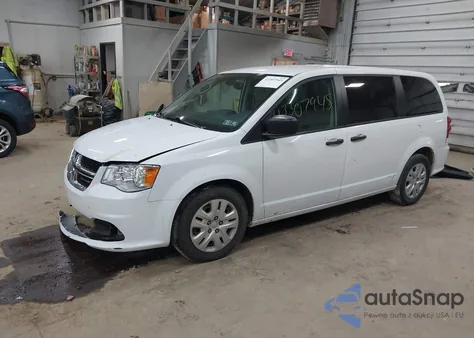 2019 Dodge Grand Caravan Se из США, поврежденный, VIN 2C4RDGBG7KR664965